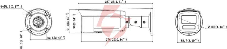 Kamera ip hikvision ds-2cd2t46g3-2izy(2.8/4mm)