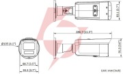 Kamera ip hikvision ds-2cd2t86g2h-2i 2.8mm ef black pl