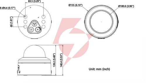 Kamera ip hikvision ds-2cd2766g2h-iptrzs 2.8-12mm