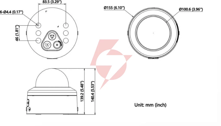 Kamera ip hikvision ds-2cd2766g2h-iptrzs 2.8-12mm