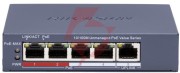 Switch hikvision ds-3e0105p-e/m(c)