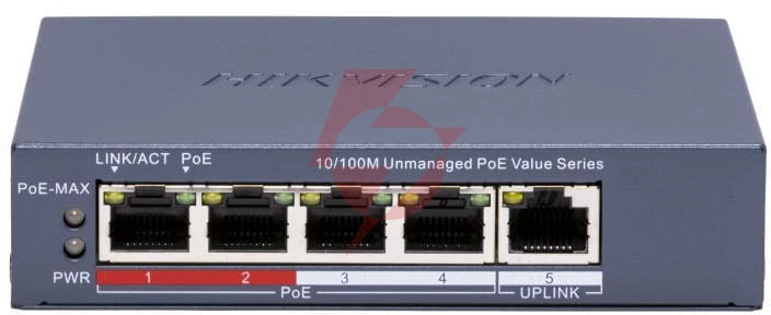 Switch hikvision ds-3e0105p-e/m(c)
