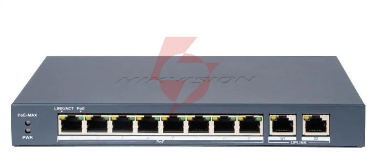 Switch hikvision ds-3e0310p-e/m(b)
