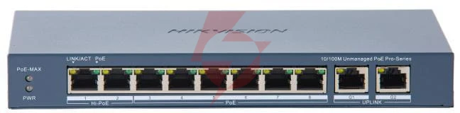 Switch hikvision ds-3e0310hp-e(c)