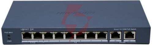 Switch hikvision ds-3e1310hp-ei(b) linkvu