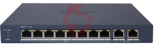 Switch hikvision ds-3e1510p-ei/m(b) linkvu