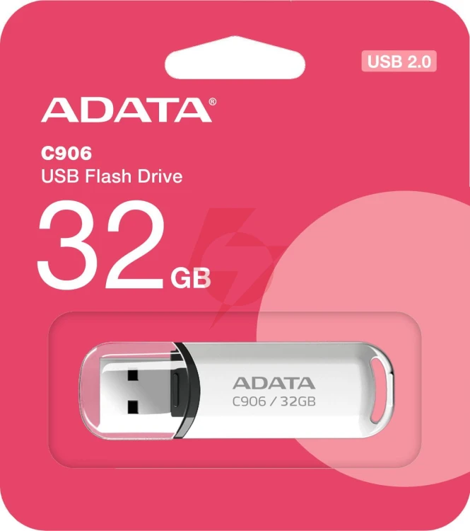 Adata pendrive c906 32gb usb2.0 białe