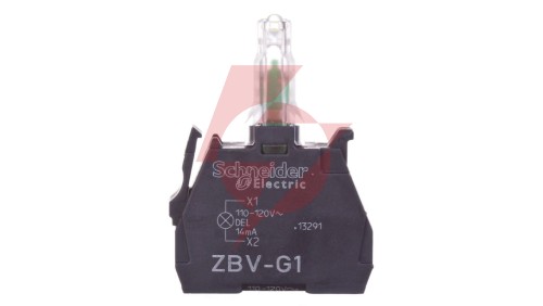 Harmony XB4 Zestaw świetlny Ø22 biały LED 110/120V (dawniej ZBVG3, ZBVG4, ZBVG5, ZBVG6, ZBVG8)