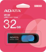 Adata pendrive uv128 32gb usb 3.2 gen1 czarno - niebieski