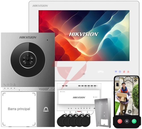 Zestaw wideodomofonowy hikvision 2-wire ds-kis705ey