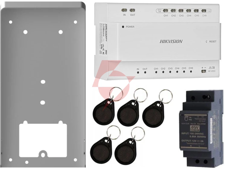 Zestaw wideodomofonowy hikvision 2-wire ds-kis705ey