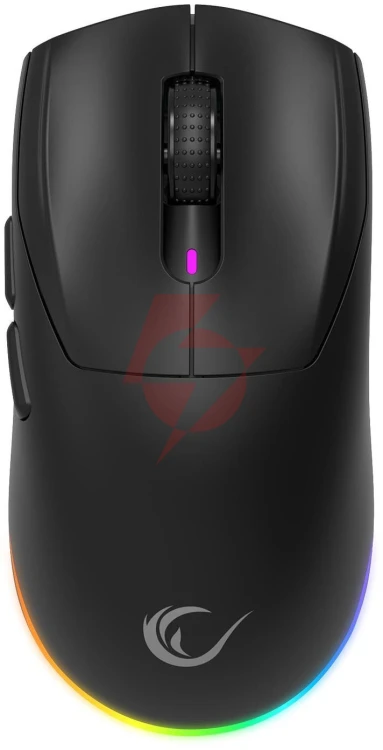 Mysz bezprzewodowa rampage prote m5 24000 dpi rgb led 1k hz czarna