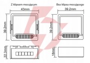 Moduł oxt mini sterownik scen 12 akcji 230v zigbee tuya t254
