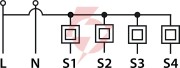 Moduł oxt mini sterownik scen 12 akcji 230v zigbee tuya t254