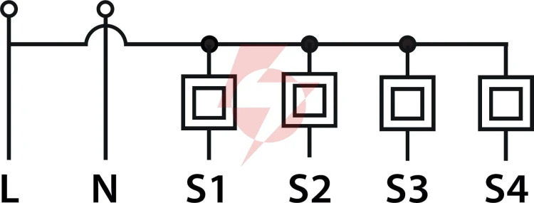 Moduł oxt mini sterownik scen 12 akcji 230v zigbee tuya t254