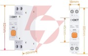 Inteligentny sterownik oxt | 63a | licznik | wifi | tuya t335