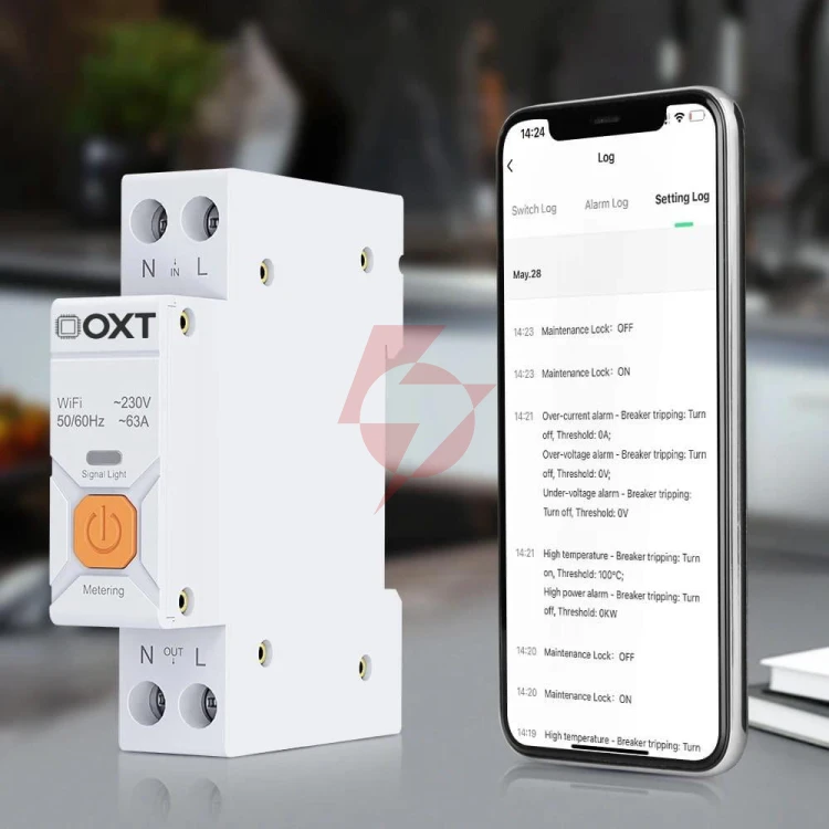Inteligentny sterownik oxt | 63a | licznik | wifi | tuya t335