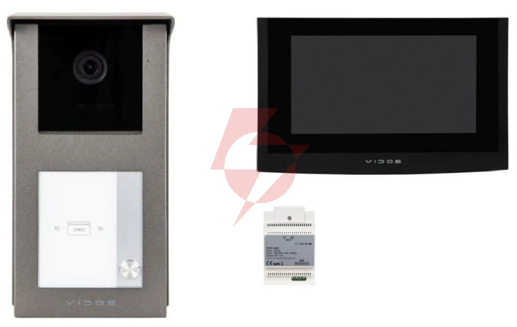 Wideodomofon vidos 2ip s201-1/m200b-x