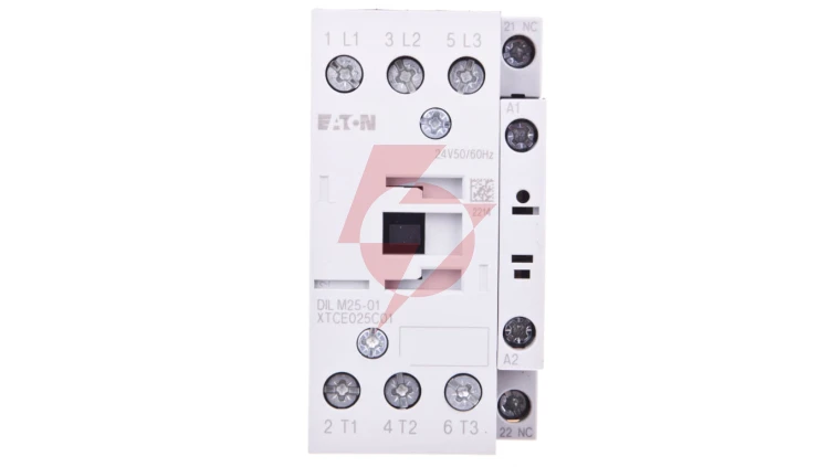 Stycznik mocy 25A 3P 24V AC 0Z 1R DILM25-01(24V50/60HZ) 277168