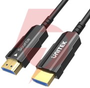 Unitek kabel optyczny hdmi 2.0 aoc 4k 60hz 15 m