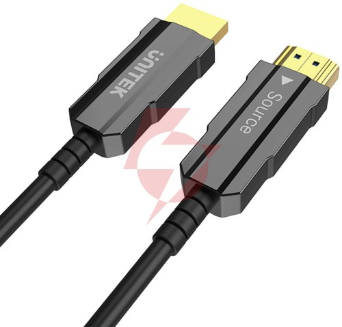 Unitek kabel optyczny hdmi 2.0 aoc 4k 60hz 15 m