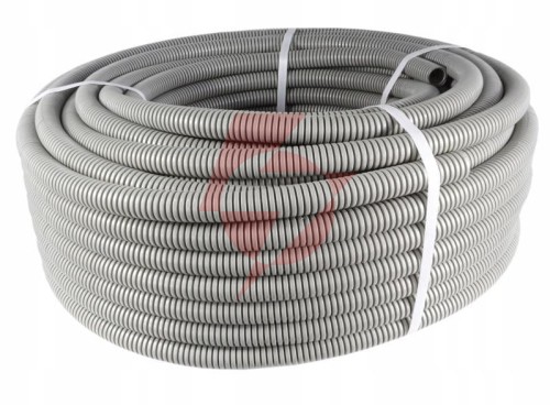 Rura karbowana pvc 50m, 320n wymiar zewnętrzny = 20/ wymiar wewnętrzny = 14, pawbol 6161a-50p