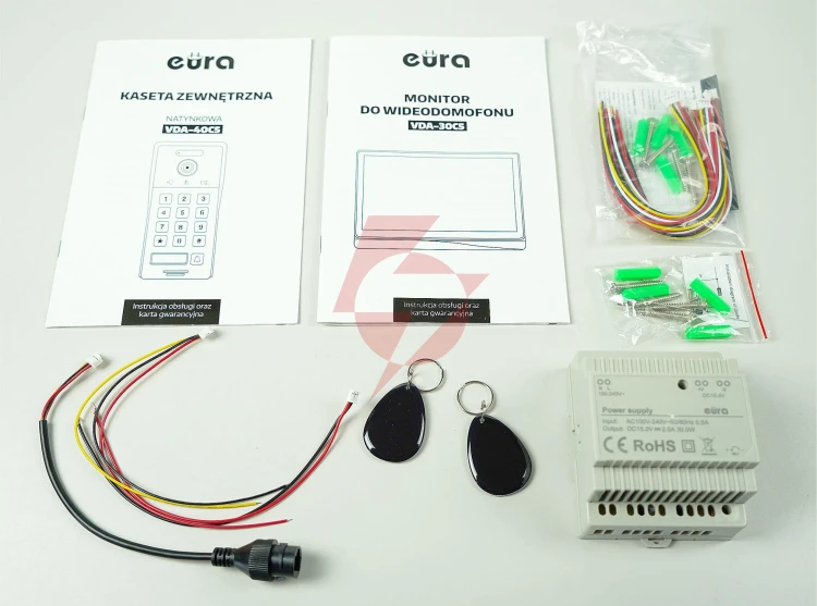 Wideodomofon eura vdp-30c5 tuya