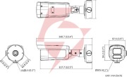 Kamera ip hikvision ds-2cd3b26g2t-izhsy(8-32mm)(h)
