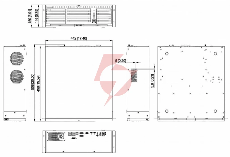 Rejestrator ip hikvision ds-96128ni-m16/r