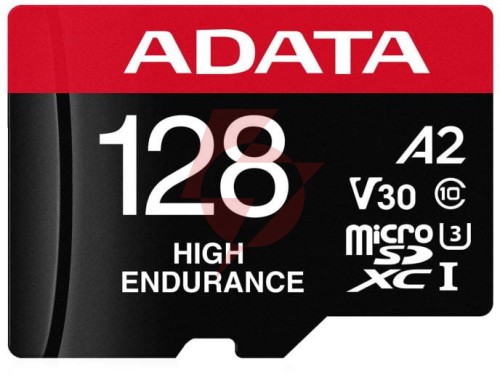 Adata karta microsd high endurance 128gb uhs1 u3 v30 a2 100/85mb/s + adapter