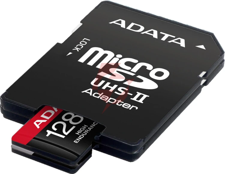 Adata karta microsd high endurance 128gb uhs1 u3 v30 a2 100/85mb/s + adapter