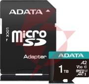 Adata karta pamięci microsd premier pro 1tb uhs1 u3 v30 100/85 mb/s + adapter