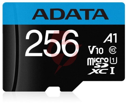 Adata karta microsd premier 256gb uhs1/cl10/a1+adapter