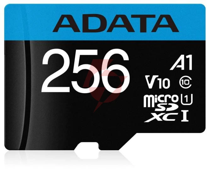 Adata karta microsd premier 256gb uhs1/cl10/a1+adapter
