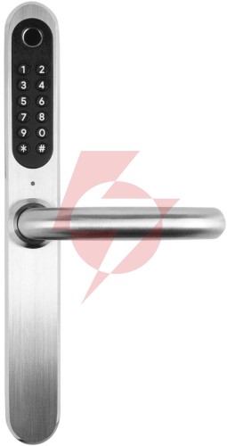 Klamka z kontrolerem dostepu eura elh-30h4 silver