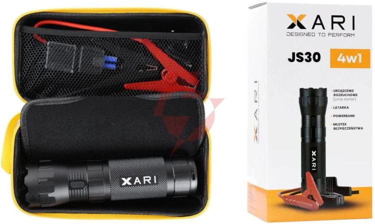 Xari js30 jump starter 4w1