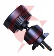 Uchwyt samochodowy ładowarka indukcyjna baseus magpro bs-cw04 qi 2.0 15w magsafe na kratkę czarny
