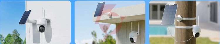 Kamera ip reolink argus series b430 z panelem solarnym (biała)