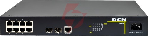 Switch dcn s4200-10p-pl-si l2 8xpoe+/2xsfp (70w)