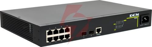 Switch dcn s4200-10p-pl-si l2 8xpoe+/2xsfp (70w)