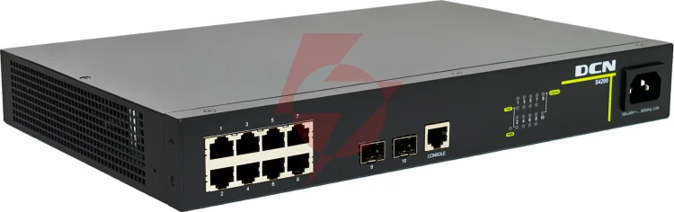 Switch dcn s4200-10p-pl-si l2 8xpoe+/2xsfp (70w)