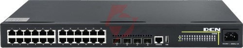 Switch dcn s4600-28p-p-si-r3.5 24xpoe+/4xsfp (370w)
