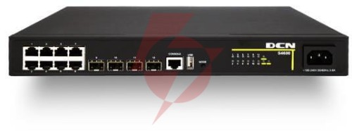 Switch dcn s4600-12x-p-si l2 8xpoe+/4xsfp+ (125w)