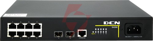 Switch dcn s4200-10p-si l2 8xrj45/2xsfp