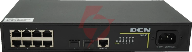 Switch dcn s4200-10p-si l2 8xrj45/2xsfp