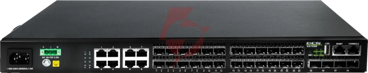 Switch dcn s5750e-28f-si-d l3 lite 16xsfp/8xcombo/4x10g