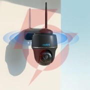 Kamera ip reolink argus series b430 z panelem solarnym (czarna)