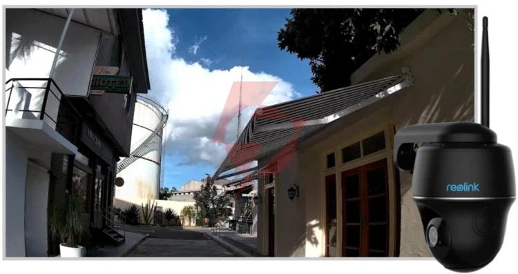 Kamera ip reolink argus series b430 z panelem solarnym (czarna)