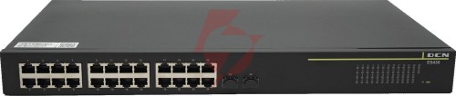 Switch dcn es430-26p-poe l2 24xpoe+/2xsfp (370w)