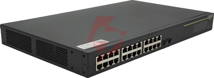 Switch dcn es430-26p-poe l2 24xpoe+/2xsfp (370w)